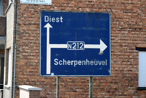Scherpenheuvel-Zichem, on the way to Diest, Vlaams-Brabant