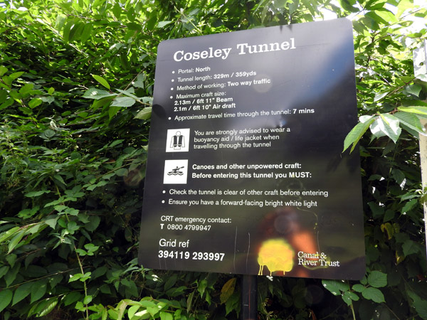 The Cosley Tunnel - 329m long