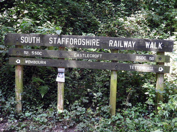 South Staffordshire Railway Walk, Castlecroft