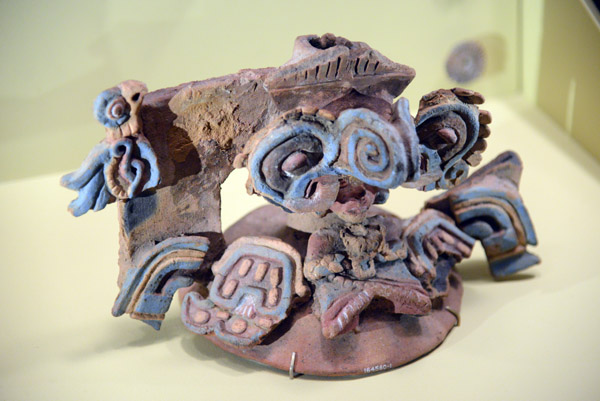Ceramic lid of a censor, Teotihuacan (AD100-650), Mexico