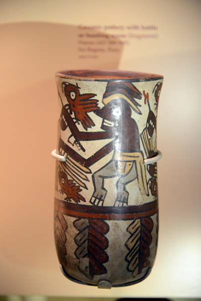 Ceramic vessel, Nazca (100BC-300AD), Peru