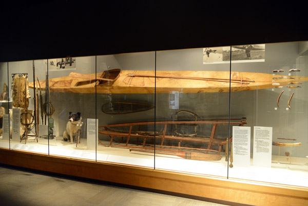Kayak in the Arctic Gallery, Field Museum