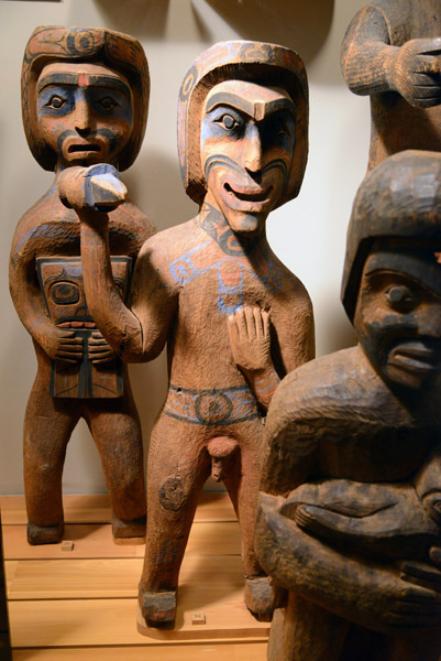 Potlatch Figures, Kwakiutl (Fort Rupert, BC)