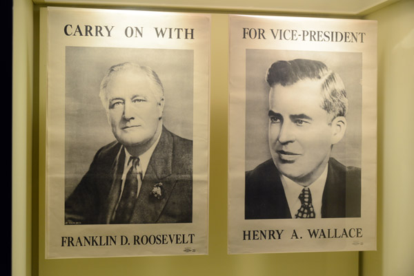 Carry on with Franklin D. Roosevelt and Henry A. Wallace, 1940 election