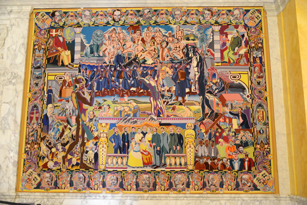Bjorn Norgaard Tapestry - Early Glcksburgers