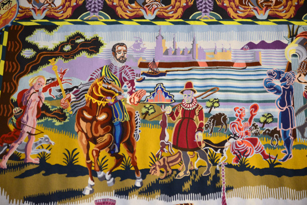 Bjorn Norgaard Tapestry - Aristocratic Rule (detail)