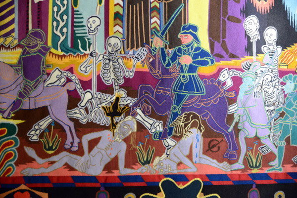 Bjorn Norgaard Tapestry - The Reformation (detail)