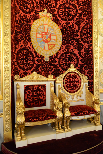 Thrones of Denmark, Christianborg Palace