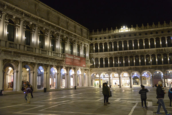 St. Marks Square at night