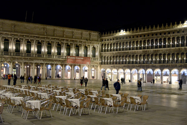 St. Marks Square at night