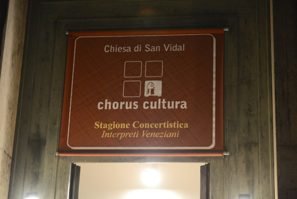 Chiesa di San Vidal - Concert Season