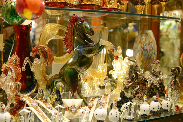 Venetian Glass horses