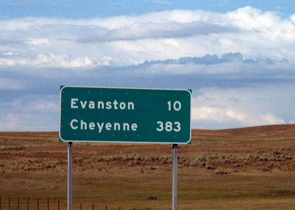 Utah-Wyoming Border