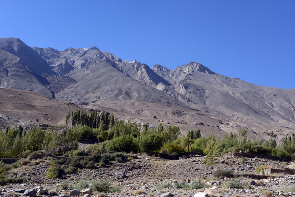 Tajikistan side of the Wakhan Valley