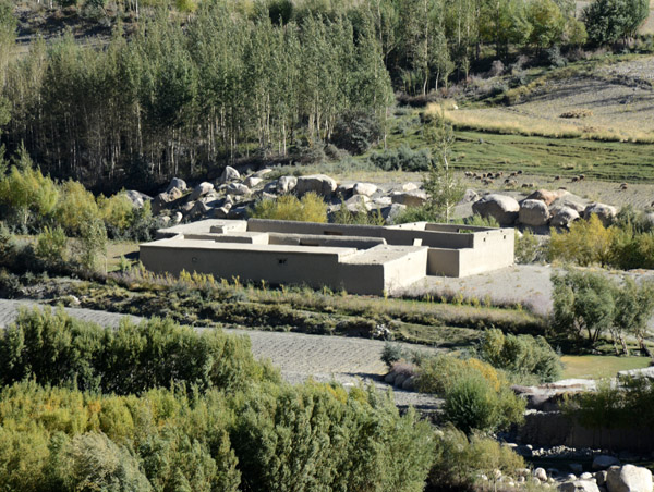 Building in the village of Qazi Deh, Wakhan Valley, Afghanistan