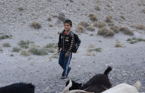 Shepard boy, Wakhan Valley, Tajikistan