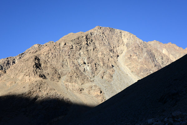 Shadows indicating that the afternoon is getting late