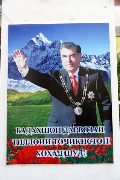 Emomali Rahmon, President of Tajikistan