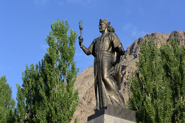Isma'il ibn Ahmad (Isma'il Somoni) is on the 100 Somoni banknote of Tajikistan