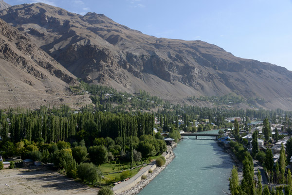 Ghund River, Khorog, looking east