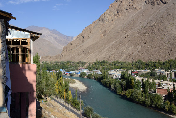 Ghund River, Khorog, looking west