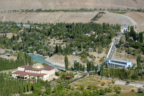 View from the Pamir Botanical Gardens