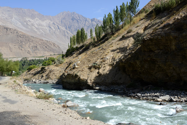 Tributary of the Ghund River between town and the botanical garden
