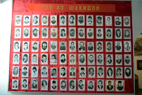 Portraits of Martyrs, Pamir Museum