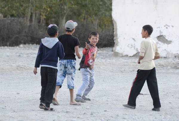 Boys in Langar, Wakhan Valley, Tajikistan