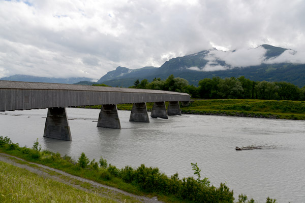 Alte Rheinbrücke, Liechtenstein to Sevelen, Switzerland