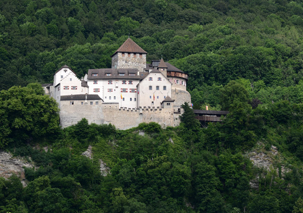 Vaduz Castle, 12th C. residence of the Prince of Liechtenstein