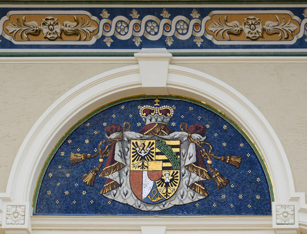 Coat-of-Arms of the Principality of  Liechtenstein, Regierungsgebude
