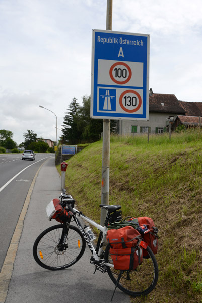 Liechtenstein-Austria Border, Tisis, Vorarlberg