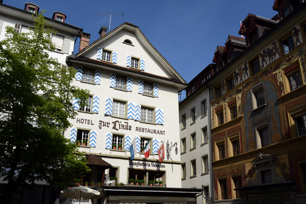 Hotel zur Linde, Metzgerplatz, Luzern