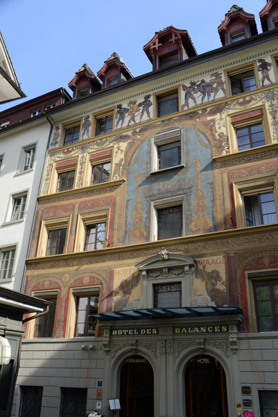 Hotel des Balances, Metzgerplatz, Luzern
