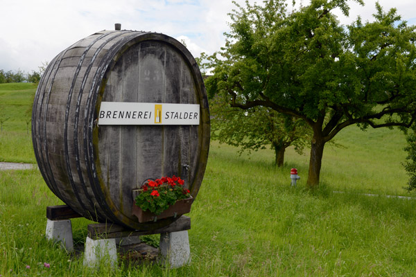 Cask from Brennerei Stalder, Weggis, Switzerland