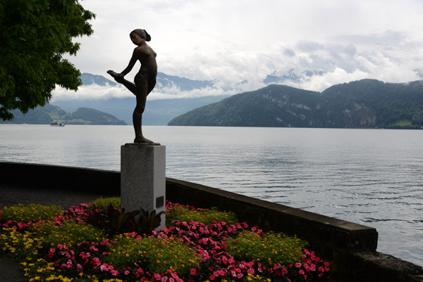 Sculpture, Seestrasse, Weggis am See, Vierwaldstttersee