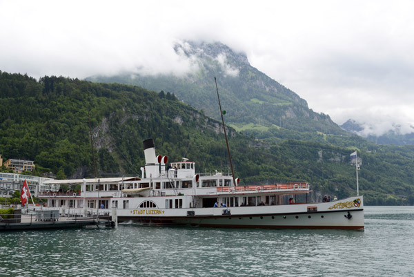 Steamship Stadt Luzern, Lake Lucerne Navigation, Vierwaldstttersee