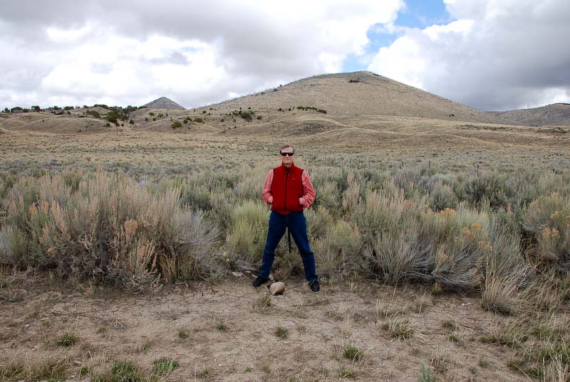 Half and half in Junction Valley, Idaho/Utah