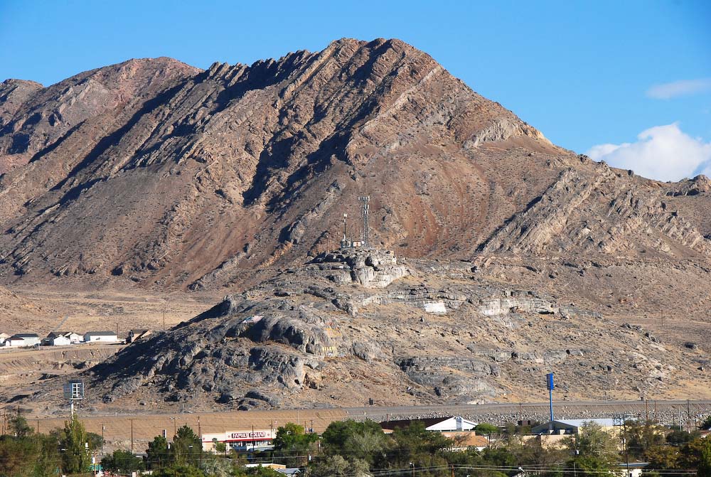 Leppy Hills, seen from the airfield control tower