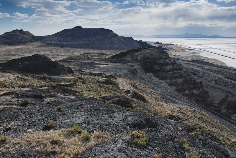 Quarrying activity, seen from Lakeside Butte