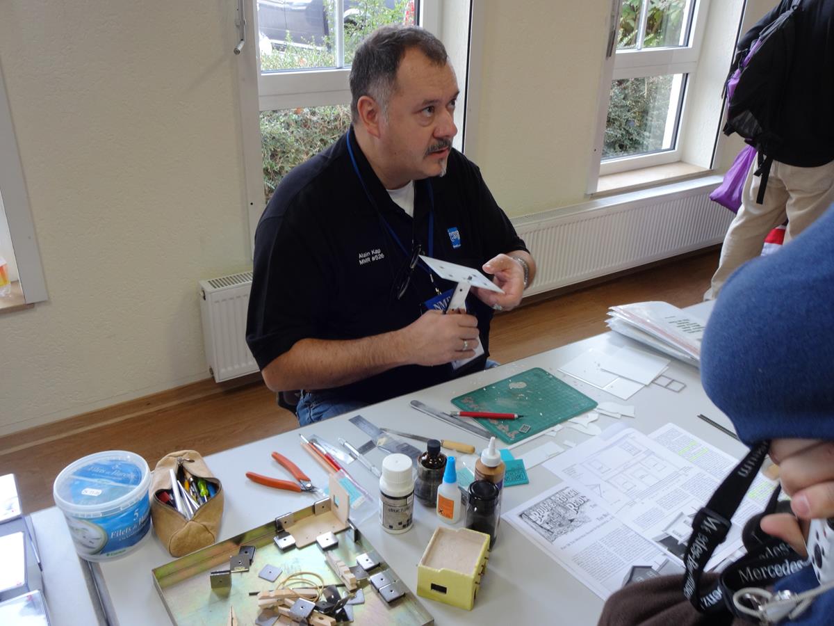 Alain working on styrene