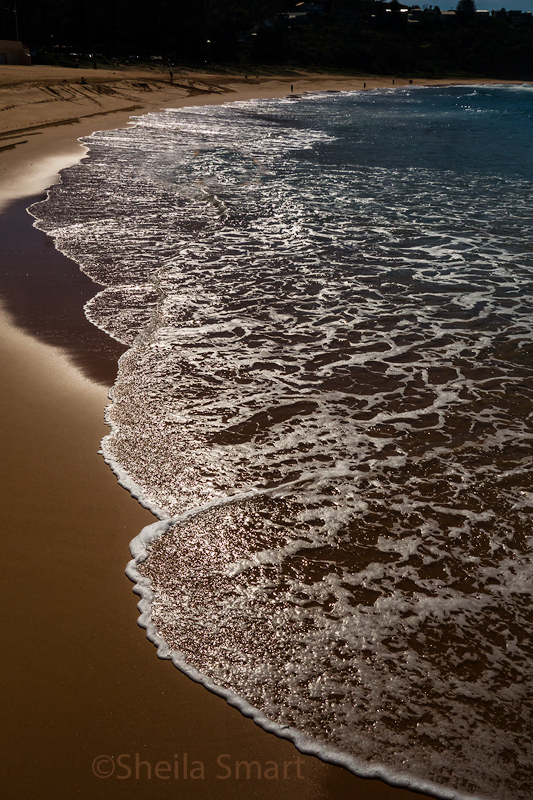 Surf at Newport Beach