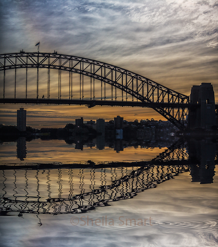 Sydney Harbour late afternoon
