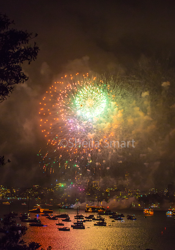 Sydney Harbour at New Years Eve
