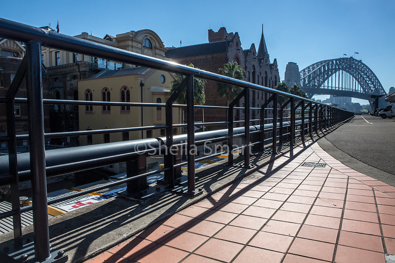 Sydney Harbour Bridge perspective