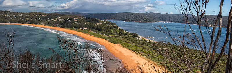 Panorama of Barrenjoey headland