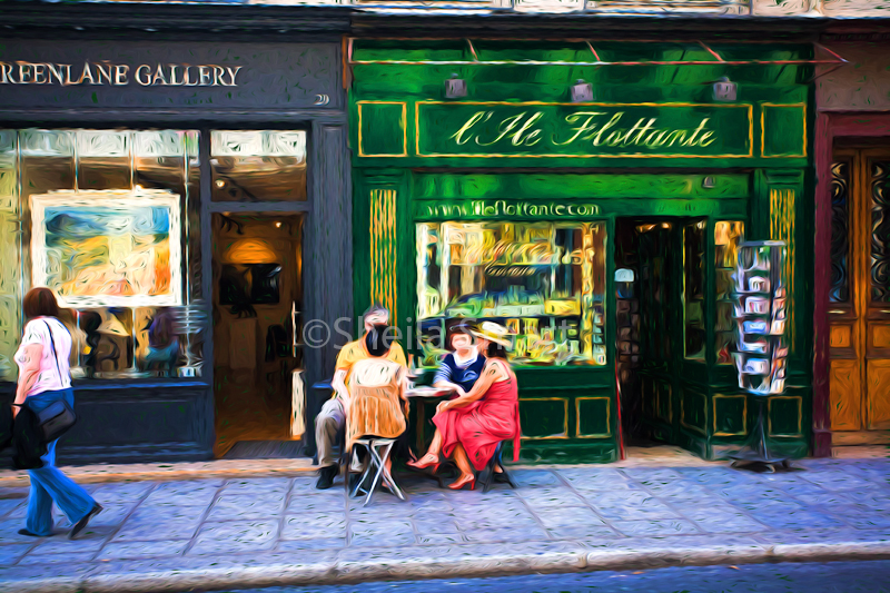 French street scene 