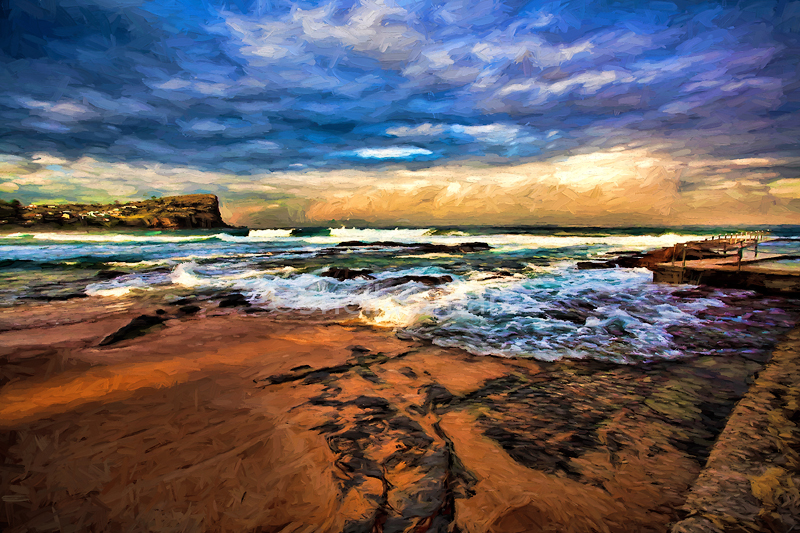 Avalon Beach dusk