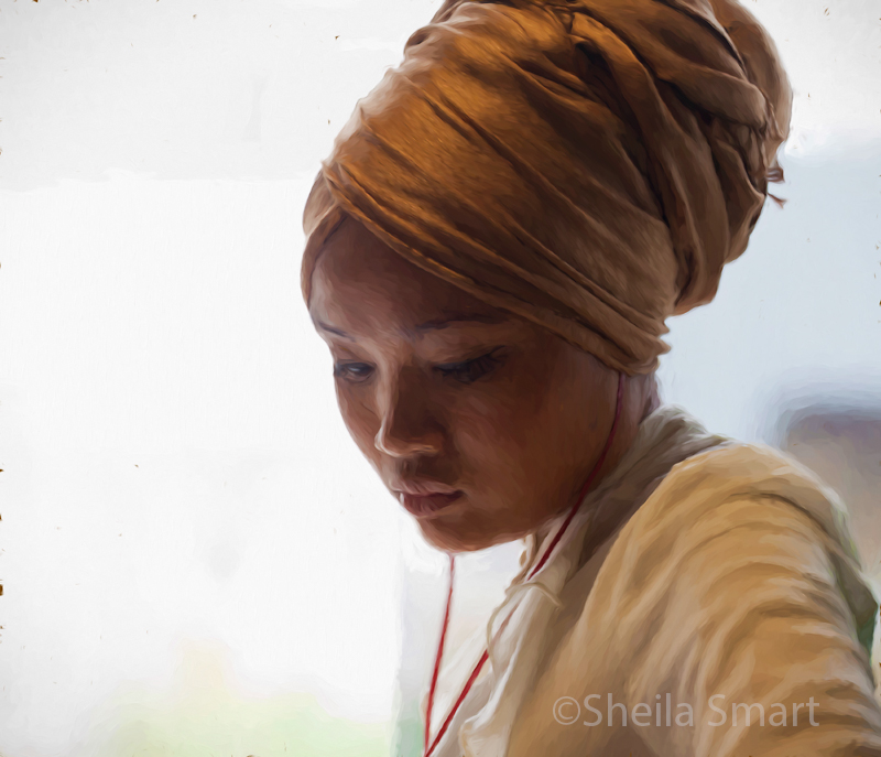 Girl in turban 